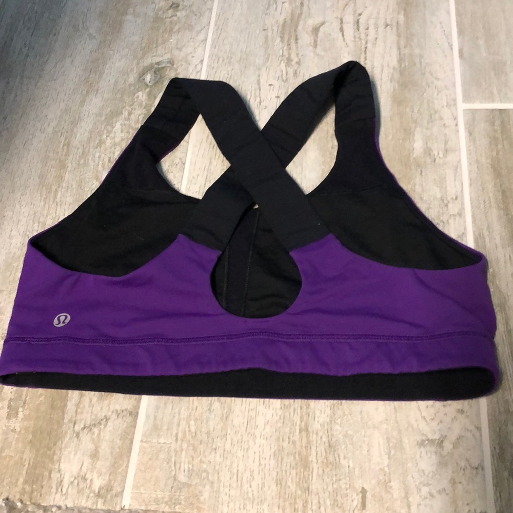 Purple Lululemon Bra size 10 gently worn